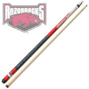 arkansas razorbacks pool cue, razorbacks pool cue