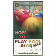 play pool right, how to play pool right vhs, pool 