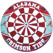 alabama crimson tide dartboard, tide, alabama     