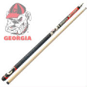 georgia bulldogs pool cue, bullldogs pool cue, 
