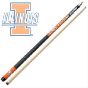 illinois fighting illini pool cue, illini pool cue