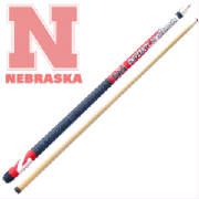 nebraska huskers pool cue, huskers pool cue,,     