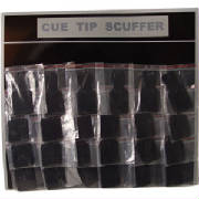 black tip tappers, card of 24, tip tappers, black 