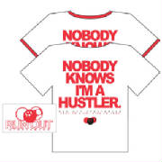 runout pool shirt, mens t-shirt, hustler, hustling