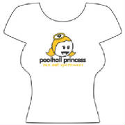 pool hall princess, runout t-shirt, girls runout 