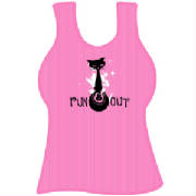 pussycat tank top, pink tank top, pool tank top