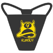 runout, billiard thong, black thong, pool thong  