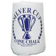 cone chalk, silver cup, talc, cone chalk, chalk 