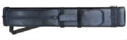 black pool cue case, 2 butt 4 shaft cue case, 