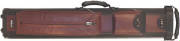 4 butt 8 shaft pool cue case, black and wine case
