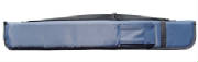 blue nylon cue case 1 or 2 cues, blue nylon case 