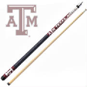texas a & m pool cue, a & m pool cue, aggies cue 