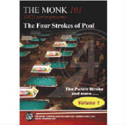 the monk 101 dvd series, the 4 strokes of pool
