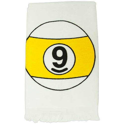 9-ball pool towel, pool towel, 9-ball, pool 