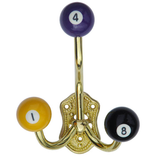 brass pool coat hanger, pool coat hanger, pool 