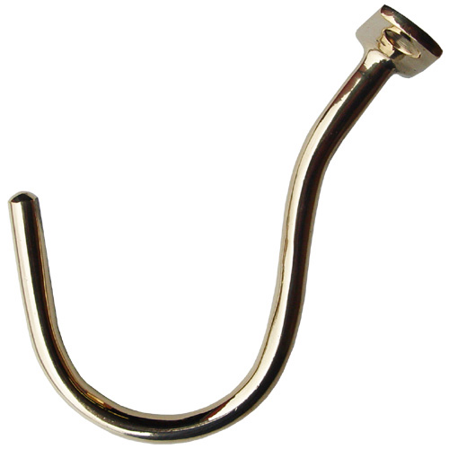 large brass pool table hook, brass hook, pool hook