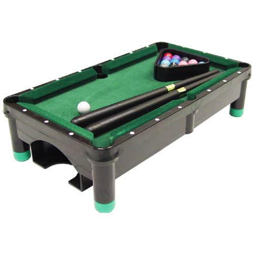 mini pool table, plastic pool table, mini table 