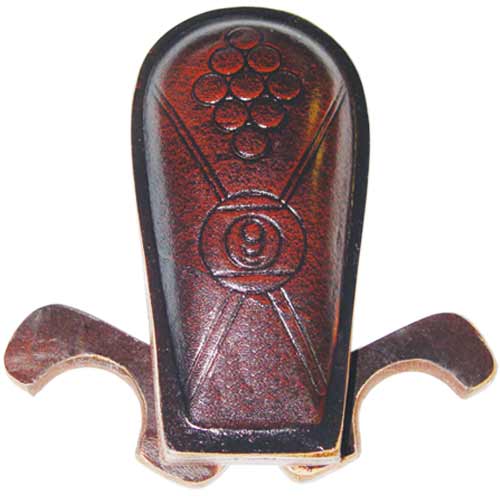 2 cue holder, leather cue holder, 9-ball