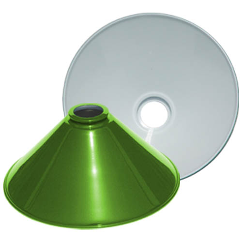 green aluminum lamp shade, aluminum lamp shade 