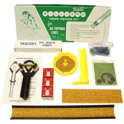 tweeten cue repair kit, tweeten, cue repair,  pool