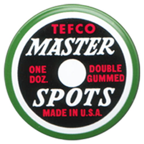 tefco spots, tefco pool table spots, black spots  