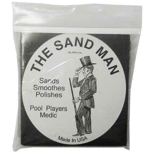 sand man, shaft cleaner, cue sand paper, sander  