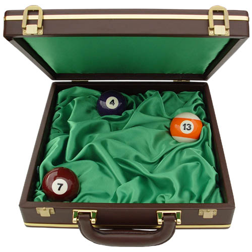 pool ball carrying case, ball case, deluxe case 