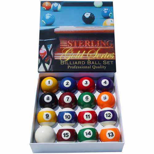 standard pool balls, pool balls, pool ball set    