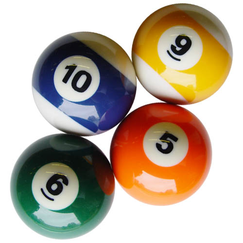 replacement billiard balls, billiard balls, balls 